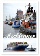 Postkarte Abschlepper