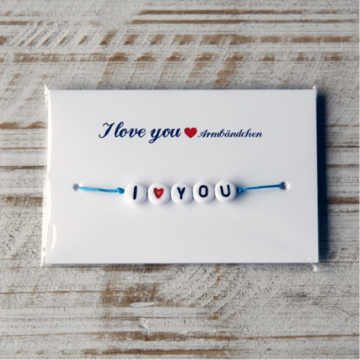 Armbändchen I love you!