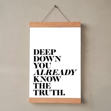 Poster >DEEP DOWN...