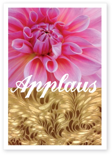 Postkarte Applaus