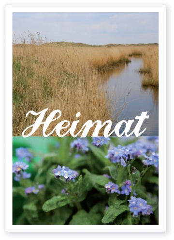 Postkarte Heimat