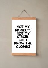 Poster Not my Circus