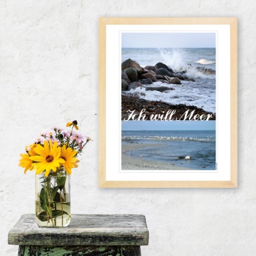 Poster Ich will Meer