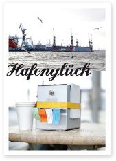 Postkarte Hafenglück