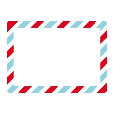 Sticker Airmail-design