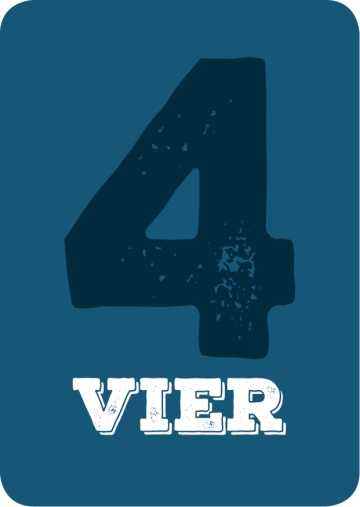 Einladungskarte Vierter Geburtstag