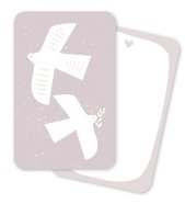 Mini-Postkarte Zwei Vögel